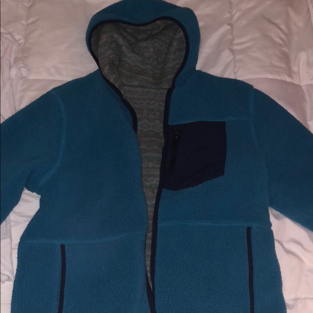 North face zip up jacket!